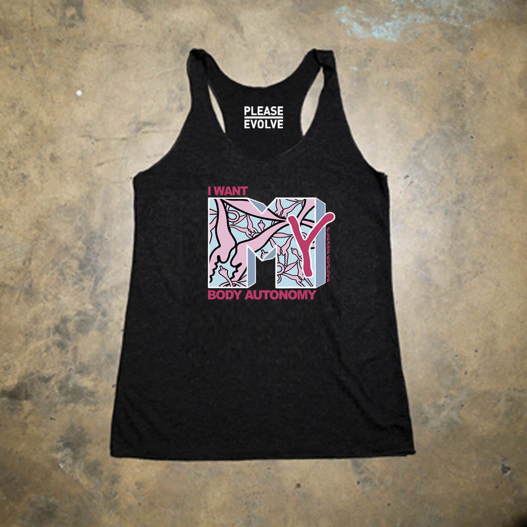 BODY AUTONOMY Feminine Racerback Tank