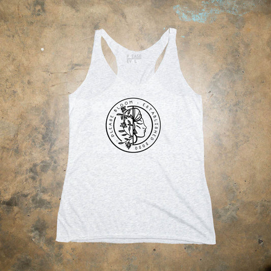 Please Bloom COIN Racerback