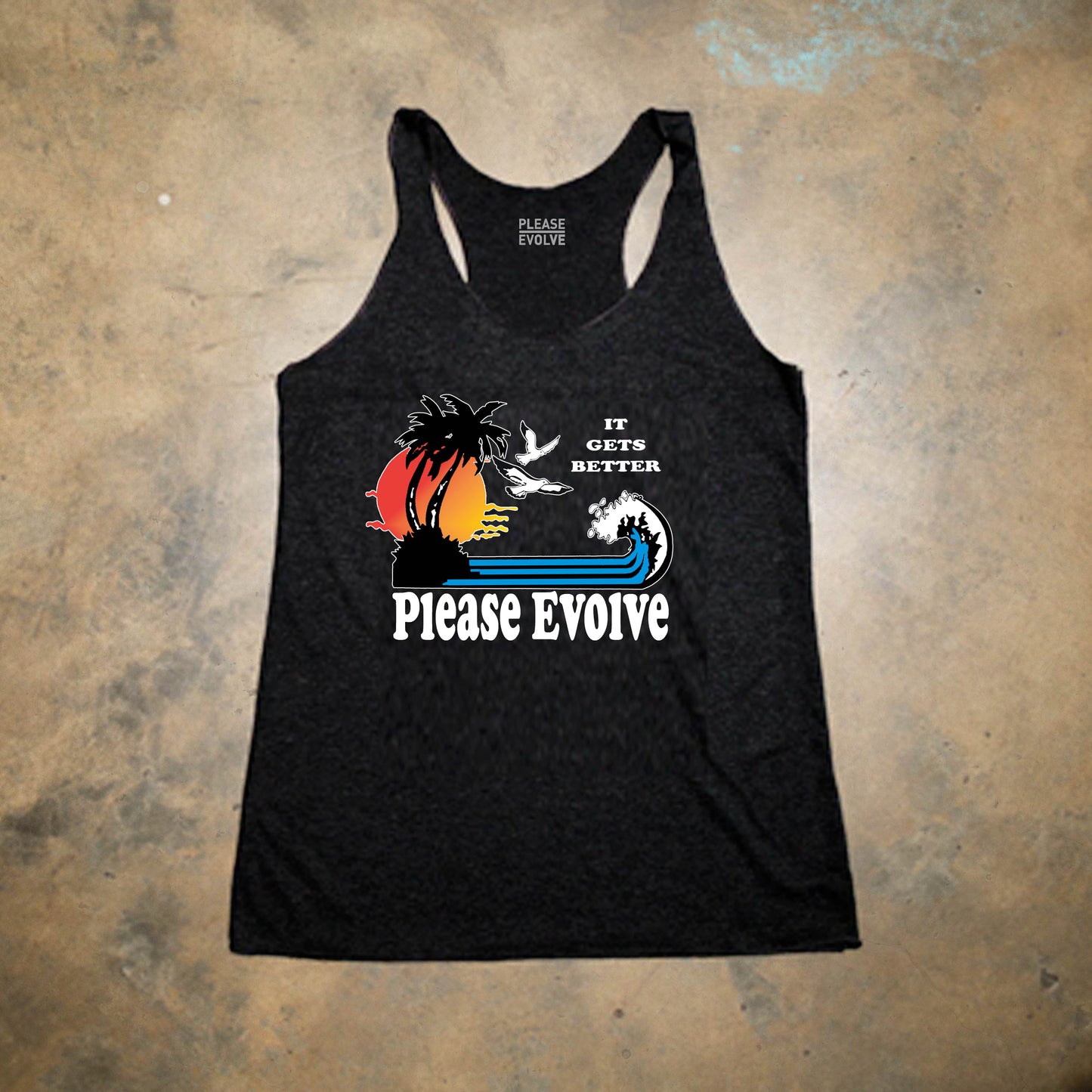 It Can Get Better Feminine Racerback Tank