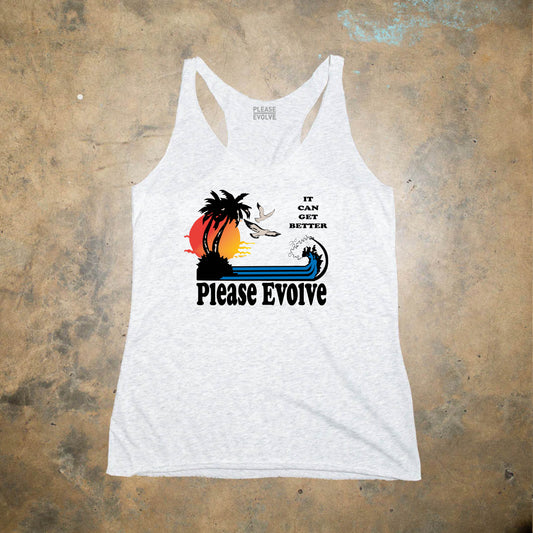 It Can Get Better Feminine Racerback Tank