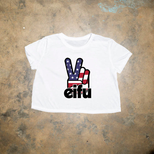 Peace EIFU x Please Evolve Feminine Crop