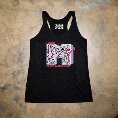 BODY AUTONOMY Feminine Racerback Tank