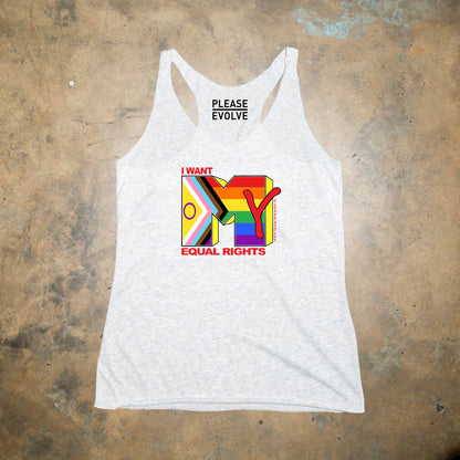 EQUAL RIGHTS - Feminine Racerback Tank