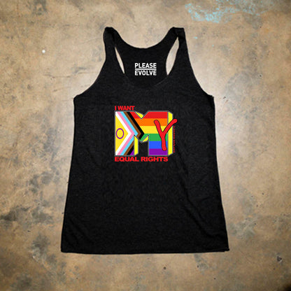 EQUAL RIGHTS - Feminine Racerback Tank
