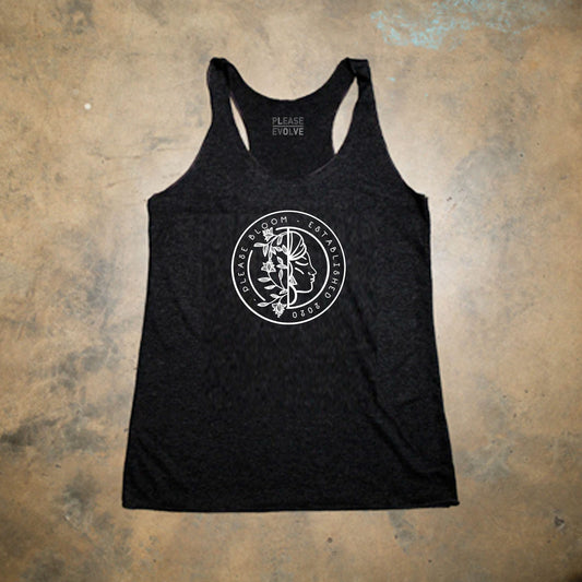 Please Bloom COIN Racerback