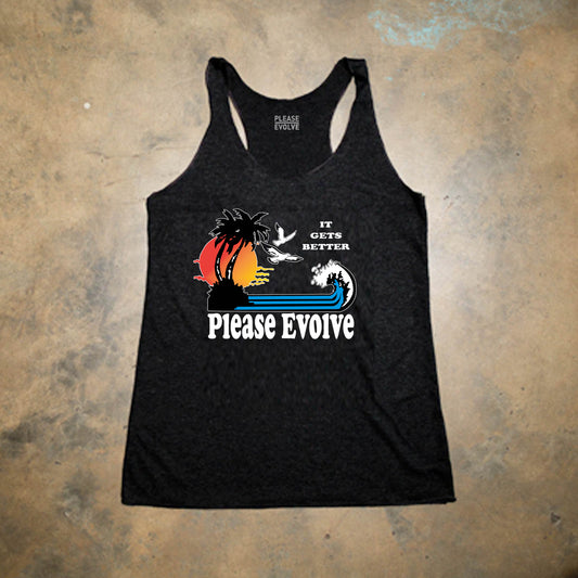 It Can Get Better Feminine Racerback Tank