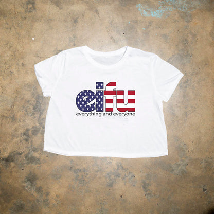 Flag Logo EIFU x Please Evolve Feminine  Crop